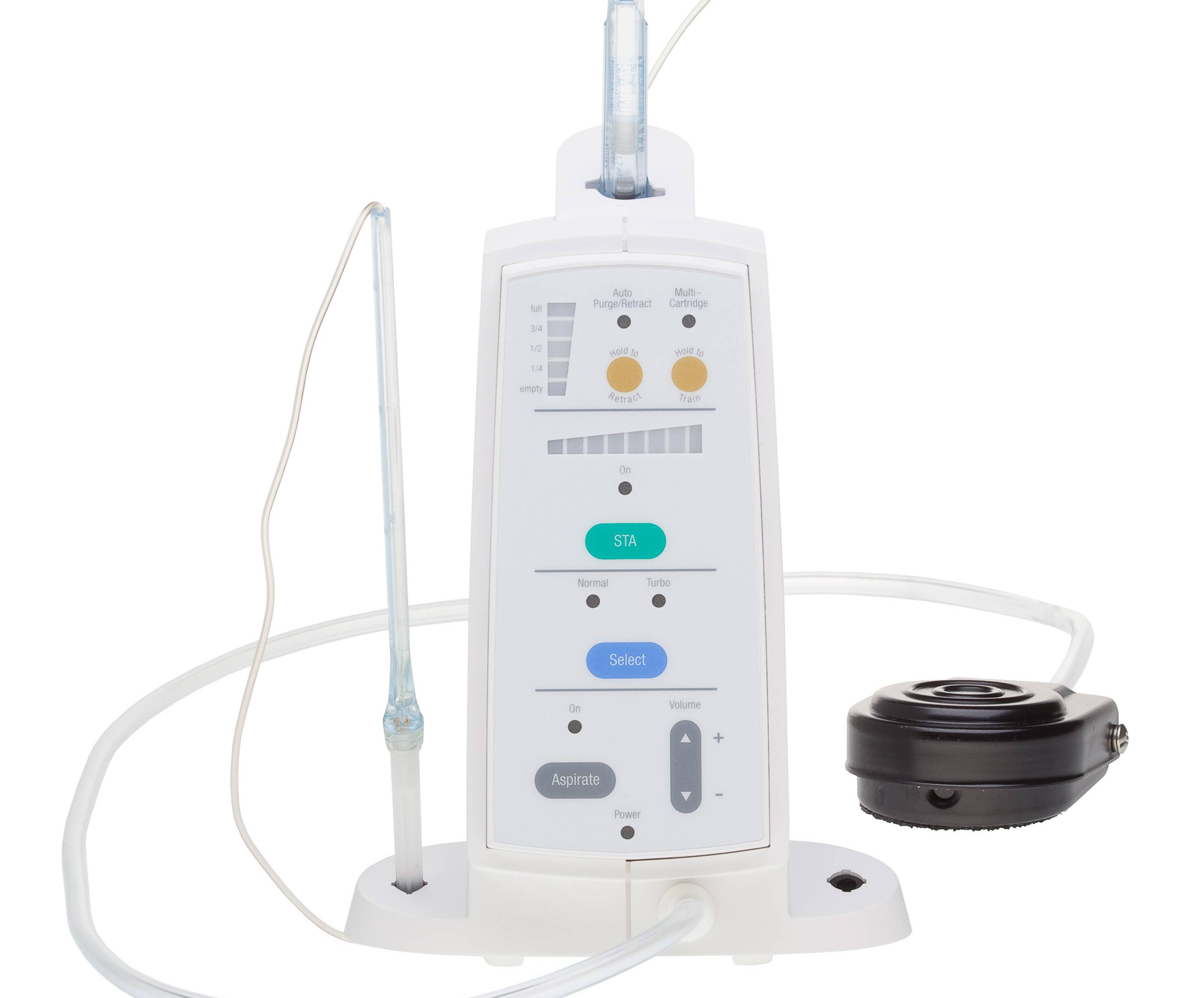 The Wand painless injection system